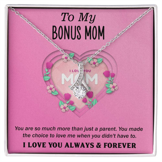 Bonus Mom | Love You - Love Knot Necklace