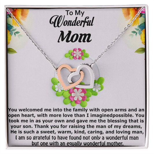 Mother-in-Law | Raising the Man of my Dreams |Interlocking Hearts Necklace